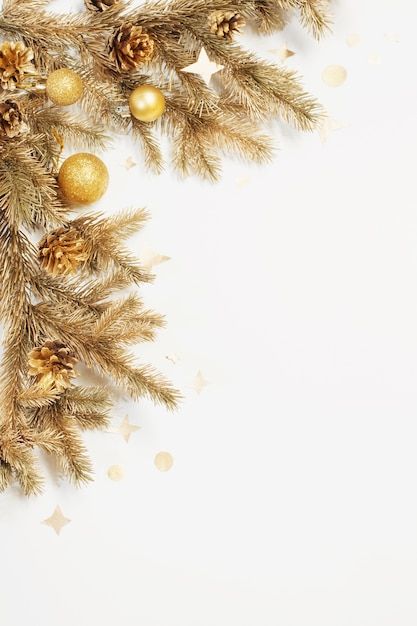 Christmas Design Background, Golden Christmas Decorations, Christmas Frame Background, Christmas Balls Background, Gold Christmas Background, Christmas White Background, Gold Christmas Wallpaper, New Year Background Design, Christmas Background Design