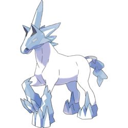 Glastrier (Pokémon) - Bulbapedia, the community-driven Pokémon encyclopedia All Legendary Pokemon, Ice Pokemon, Powerful Pokemon, Pokemon Sketch, Legendary Pokemon, Mythical Pokemon, Oc Pokemon, Pokemon Team, Pokemon Pokedex