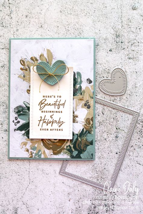 Stamping Up Wedding Card Ideas, Stampin Up Radiating Stitches Dies Cards, Stampin Up Anniversary Cards For Husband, Stampin Up Wedding Invitations, Radiating Stitches Dies, Stampin Up 2023, Stampin Up Wedding Cards, Handmade Wedding Card, Wedding Shower Cards