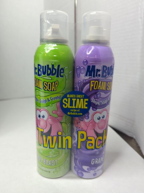 Mr Bubbles, Soap Packing, Foam Soap, Slime Recipe, 90s Childhood, Best Bath, Body Soap, Slime, Lemonade