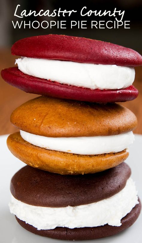 Whoopee Pie, Whoopie Pie Recipe, Chocolate Whoopie Pies, Whoopie Pie, Amish Recipes, Dutch Recipes, Pennsylvania Dutch, Whoopie Pies, Cookie Pie