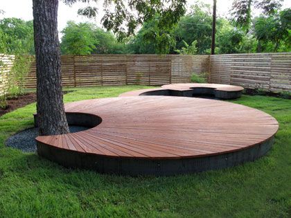 Deck Around Trees, Bench Around Trees, Design Per Patio, Wooden Deck, Have Inspiration, Decks Backyard, Backyard Retreat, Garden Seating, Backyard Patio Designs