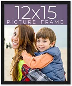 12x15 Frame Black Mid Century Picture Frame Complete Wood Picture Frame with UV Acrylic, Foam Board Backing & Wall Hanging Hardware Custom Frames, Backer Board, Picture Frame Shop, Custom Picture Frame, Black Picture Frames, Wood Picture Frame, Black Picture, Kids Drawings, Unframed Wall Art