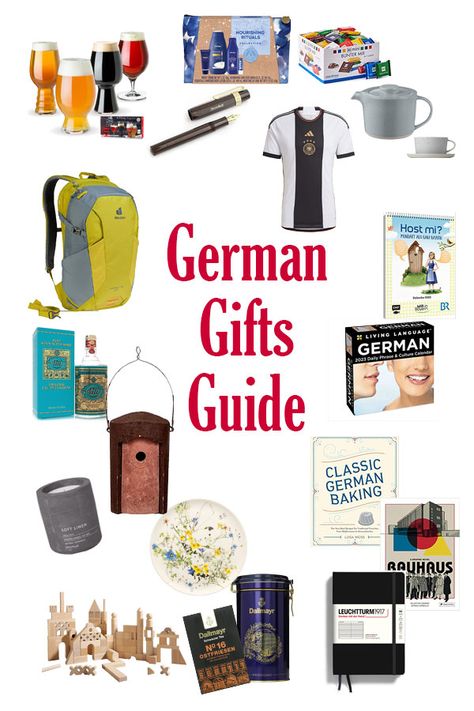 Looking for the perfect gift from lovers of German culture? This German gift guide has something for everyone, from housewares to clothes. Gifts From Germany, Gift For Someone Traveling, Germany Culture, Munich Travel, Germany Fashion, German Culture, Germany Vacation, German Christmas Markets, German Beauty