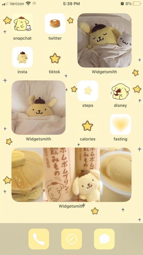 Pompompurin Ipad Layout, Pompompurin Wallpaper Homescreen, Pompompurin Iphone Layout, Pompompurin Iphone Wallpaper, Pompompurin Icons For Apps, Pompompurin Homescreen Layout, Pompompurin Layout, Pompompurin Phone Theme, Yellow Homescreen Layout