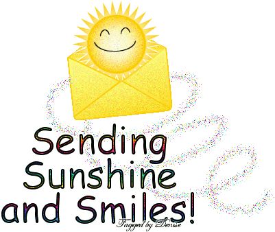 Sending Sunshine, Sending You A Hug, Thinking Of You Quotes, Smiley Happy, Pocket Full Of Sunshine, Smile Images, Sunshine Quotes, Love Post, Night Messages