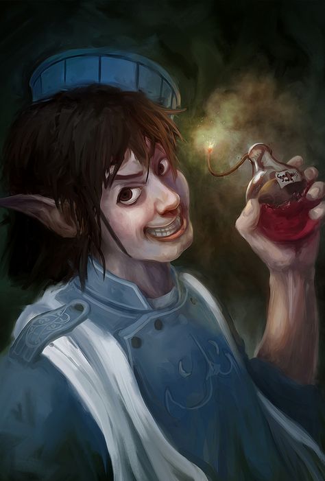 Short Folk - Fantasy Art Evil Halfling, Gnome Alchemist, Ravenloft Characters, Ancestry Art, Evil Gnome, Character Generator, Chaotic Evil, D D Classes, Speed Painting