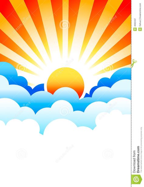 Sun Rising In Clouds Save Energy Paintings, Sun Drawing, House Of The Rising Sun, Sun Rising, Cool Chest Tattoos, Cloud Vector, Neck Tattoo For Guys, Chest Tattoos For Women, Chest Piece Tattoos