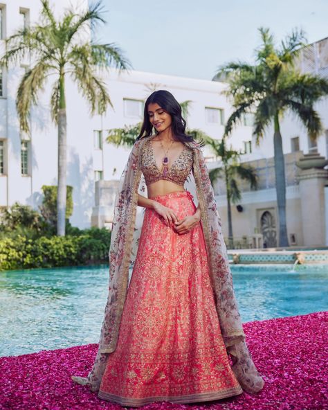 Wedding guest style guide for the haldi, mehendi, and more events | Vogue India Lehengas For Wedding Guest, Indian Wedding Outfits For Guest Women, Sangeet Outfit Guest, Wedding Guest Looks Indian, Lehenga Wedding Guest, Wedding Guest Lehenga, Indian Wedding Guest Dress, Indian Wedding Guest, Summer Wedding Attire