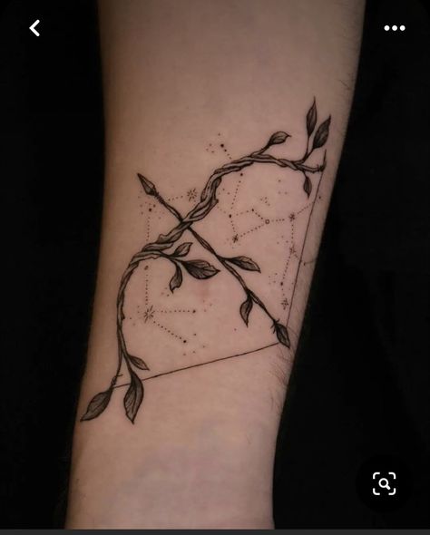 Leo Saggitarius Tattoo, Archer Constellation Tattoo, Sagittarius Forearm Tattoo Women, Saggitarius Tattoo For Women, Taurus And Sagittarius Tattoo Combined, Gemini Sagittarius Tattoo, Female Sagittarius Tattoo, Sag Constellation Tattoo, Sag Tattoos For Women