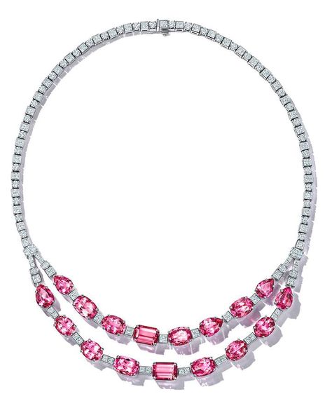 Diamond Necklace Tiffany, High Jewelry Design, Bal Harbour Shops, Bulgari Jewelry, Ruby And Diamond Necklace, Popular Necklaces, Designers Jewelry Collection, Bvlgari Jewelry, Bal Harbour