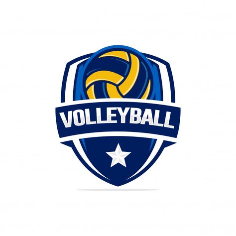 Jersey Volly Design, Logo Volleyball, Volleyball Logo, About Volleyball, Cricket Logo, Logo Club, Volleyball Ball, Ball Logo, Volleyball Designs