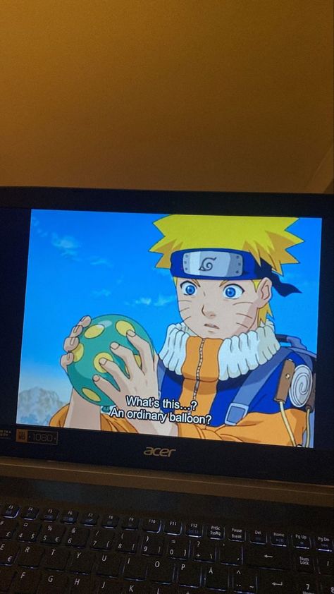 Watching Naruto On Laptop, Anime Watcher Aesthetic, Watching Anime On Laptop, Anime On Laptop, Anime On Laptop Aesthetic, Naruto Watch, Laptop Aesthetic, King Anime, Watching Anime