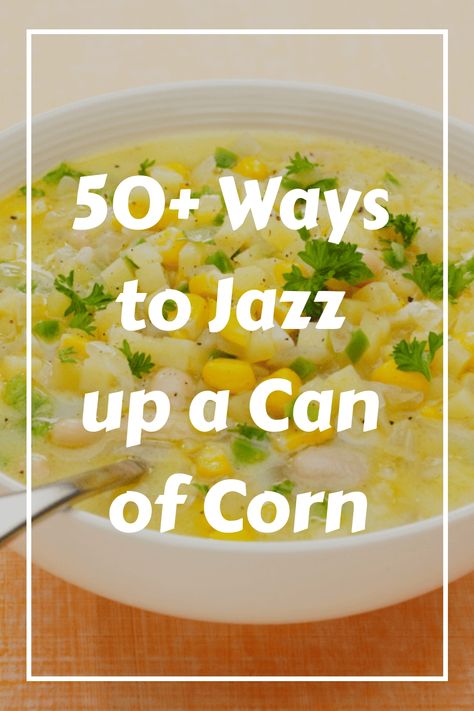 Creamed Corn Canned, Recipes Using Can Corn, Recipes For Canned Corn, How To Spice Up Canned Corn, Can Corn Side Dish, Corn Side Dish For Thanksgiving, Recipes Using Canned Cream Style Corn, Corn As A Side Dish, How To Cook Canned Corn