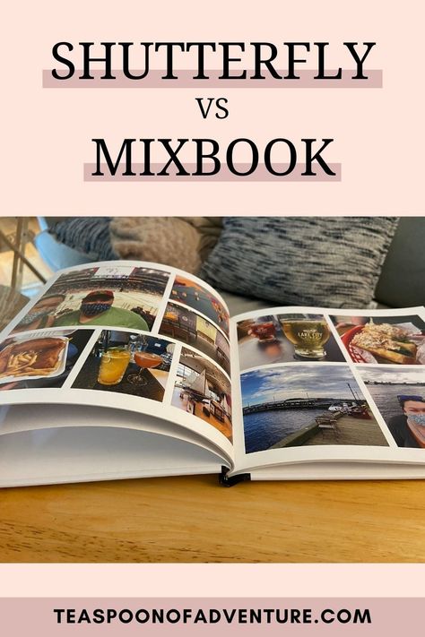 Which online photo book service is best? Comparing travel books I've made with Shutterfly, Mixbook, Vistaprint, Artifact Uprising and more! #photoalbum #travel #photos #photography #album #shutterfly #mixbook #vistaprint #review #photobook Photo Organization Storage, Shutterfly Photo Book, Best Photo Books, Photo Book Cover, Photo Book Inspiration, Travel Photo Album, Photobook Design, Digital Photo Album, Artifact Uprising