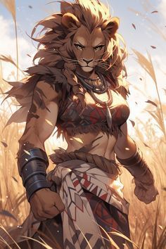 Werelion Female, Leonin Dnd Barbarian, Lion Dnd Character, Tabaxi Paladin Female, Dnd Leonin Character Art, Lioness Anthro, Lioness Fursona, Beastman Fantasy Art, Dnd Tabaxi Female