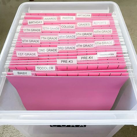 Home Office Command Center, Filing Ideas, Home File Organization, Home Filing System, Filing Organization, Filing Storage, Tiny Home Layout, File Folder Organization, Organize Life