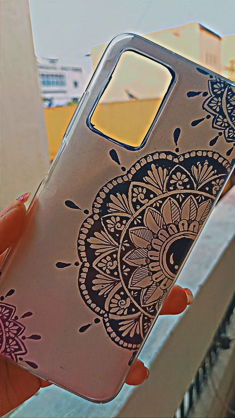 Mobile Back Cover, Mandala Art, Back Cover, Art