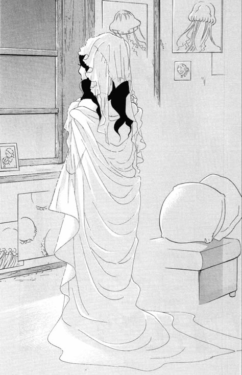 Princess Jellyfish Manga, Tsukimi Kurashita, Jellyfish Princess, Jellyfish Light, Princess Jellyfish, 2000s Art, Love Triangle, Art Games, Turkish Art