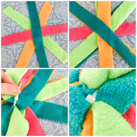 DIY Sniff & Snuffle Pup Star Diy Dog Sniff Toy, Homemade Enrichment Toys For Dogs, Diy Dog Sniff Mat, Easy Diy Dog Toys, Diy Dog Snuffle Ball, Snuffle Toys For Dogs, Diy Snuffle Mat For Cats, Diy Fleece Dog Toys, Diy Snuffle Ball