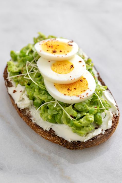 Smashed Pea Toast – The Fountain Avenue Kitchen