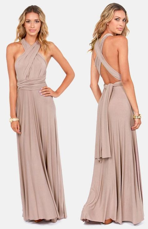 Infinity wrap dress styles