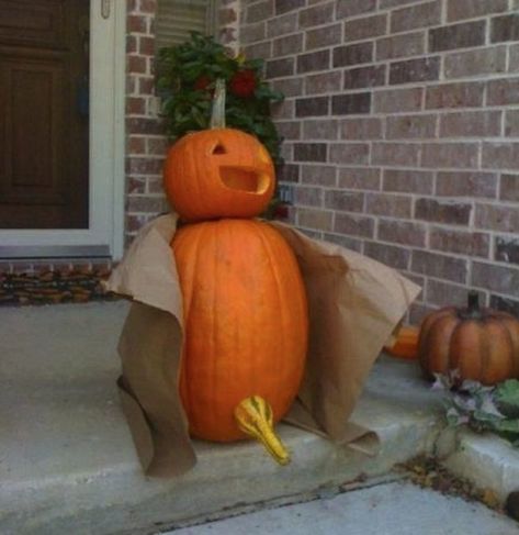 15 Pumpkins That Are Kinky As HELL - Funny Gallery Meme Pumpkin, Funny Pumpkin Carvings, Pumpkins Carving, Pumpkin Paintings, Cute Pumpkin Carving, Halloween Pumpkin Carving Stencils, Pumpkin Decorating Contest, Creative Pumpkin Carving, Fall Memes