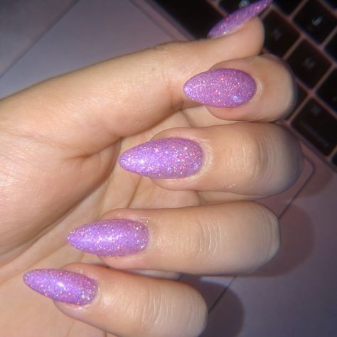 Iridescent Nails Flakes, Pink And Purple Sparkly Nails, Purple Euphoria Nails, Sparkly Purple Nails Lavender, Sparkly Purple Nails Acrylic, Pink Purple Glitter Nails, Purple Sparkly Nails Acrylic, Sparkly Nails Purple, Euphoria Nails Purple