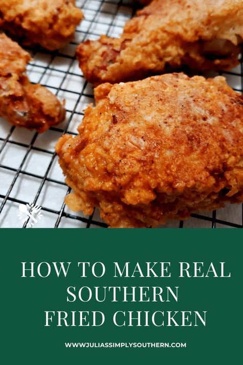 Chicken Shack Chicken Recipe, Deep Fried Chicken Recipe, Fried Cornish Hens, Battered Fried Chicken, Best Southern Fried Chicken, Southern Fried Chicken Recipe, Best Fried Chicken Recipe, Fried Chicken Breast Recipe, Deep Fried Chicken