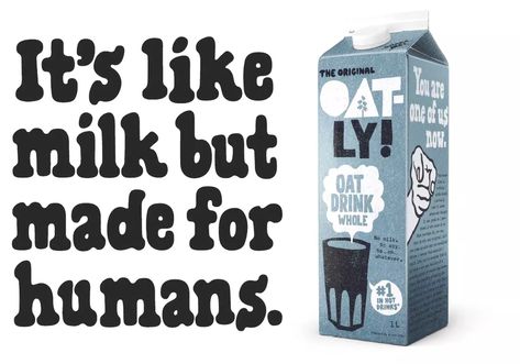 Oatly - Rebranding – Forsman & Bodenfors Milk Industry, Advertising Space, Foods And Drinks, Wellness Trends, Taking Over The World, Digital Strategy, What Happened, Once Upon A Time, Helping People