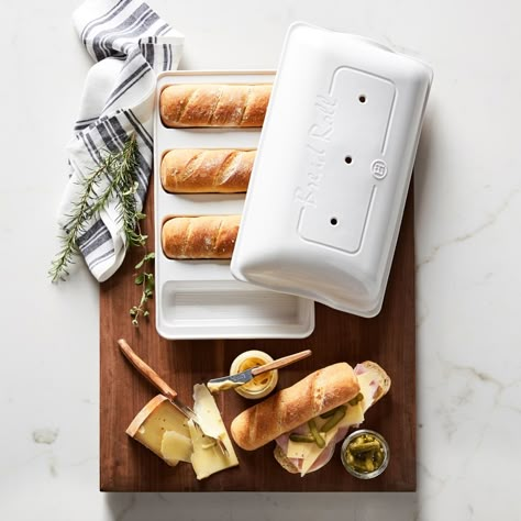 Mini Baguette, Emile Henry, Mini Loaf Pan, Bread Pan, Easter Baking, Gourmet Cooking, Pan Bread, White Bread, Loaf Bread