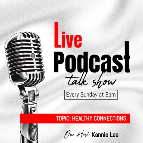 Live podcast talk show poster ad Talk Show Poster Design, Talk Show Poster, Podcast Poster, Linkedin Background Image, Linkedin Background, Kindle Book Cover, Concept Map, Etsy Banner, Campaign Posters