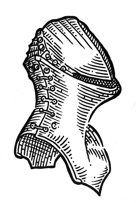 Medieval Helmet Tattoo, Medieval Filigree, Medieval Engraving, Esoteric Tattoo, Linework Art, Helmet Tattoo, Woodcut Tattoo, Engraving Tattoo, Medieval Tattoo