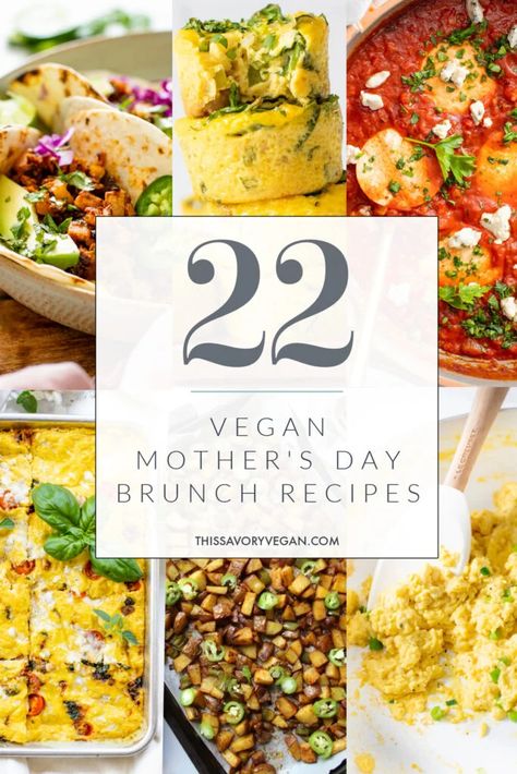 22 Vegan Mother's Day Brunch Recipes - This Savory Vegan Casseroles Breakfast, Vegan Biscuits And Gravy, Recipes Pancakes, Bacon Brunch, Best Vegan Breakfast, Work Potluck, Recipes Brunch, Waffles Breakfast, Vegan Brunch Recipes