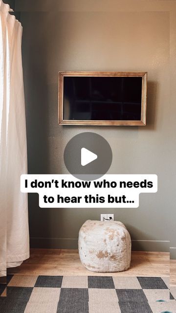 Home decor & easy DIY projects  | Jess on Instagram: "How to hide cords in your wall 🙈🤭  You’ll need 2 cord concealer face plates . Make 2 openings 1 near an outlet and the other near your tvs cord .   If you run into the same issue as me with the wood grab a drill, drill extension, and a drill spade bit and make a small hole. Just make sure there’s nothing on the wall creating elevation or you will drill through the wall 😂🙈  But I got you ! I show you how to fix that so it’s no biggie !   Now you can enjoy a cord free mounted TV .  Running a power cord through the wall isn’t up to code due to heat . My tv is more for decoration and I did it anyway, but I’ve linked another outlet cover that would be up to code for running a TV power cord through the wall on my LTK .   Comment outlet , Hide Tv Chords, Hiding Plugs On Wall, Tv Cord Covers, Tv Mounted On The Wall In Bedroom Ideas, Hide Fire Alarm On Wall, Cord Hiding Ideas Mounted Tv, How To Hide Ps5, Hiding Wires On Wall Creative Ideas, How To Hide Extension Cords