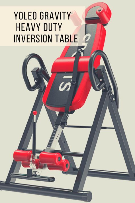 YOLEO Gravity Heavy Duty Inversion Table  #bestinversiontables #bestofinversiontables #benefitofinversiontables #importanceofinversiontables #relaxinversiontables #inversiontables2020 #inversiontables2019 #painreliefinversiontable #12bestinversiontables #yoleogravityheavydutyinversiontable Tilt Table, Inversion Table, Machining Metal Projects, Lower Back Pain Exercises, Sunroom Designs, Relieve Back Pain, Back Pain Exercises, Gym Design, Metal Projects