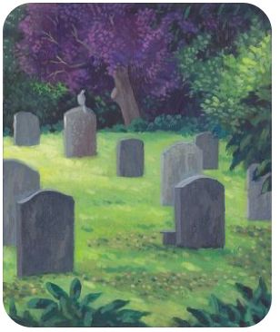 Cemetery Photos, Landscape Purple, Vampire Au, Grass Drawing, Hall Painting, Book Illustration Design, English Landscape, Purple Tree, Oc Inspiration