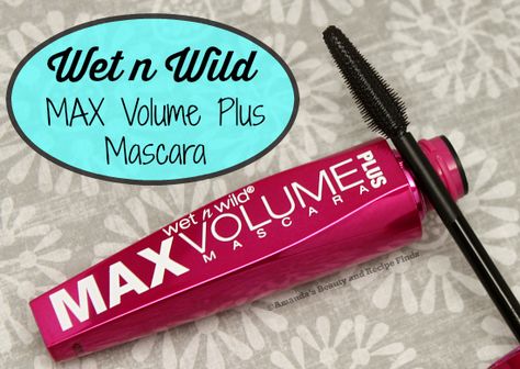 Wet n Wild MAX Volume Plus Mascara Wet N Wild Mega Volume Mascara, I Heart Extreme Volume Mascara, Wet N Wild Waterproof Mascara, Vintage Max Factor Makeup, Max Volume, Mascara Review, After Pictures, Before And After Pictures, Wet N Wild