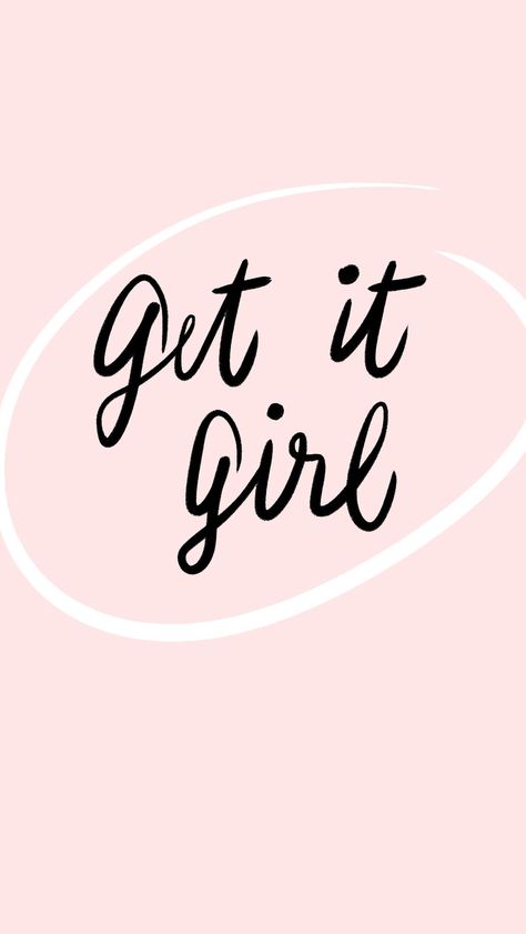 #wordstoliveby Get It Girl, It Girl, The Words, Get It, Quotes, Pink, White, Black