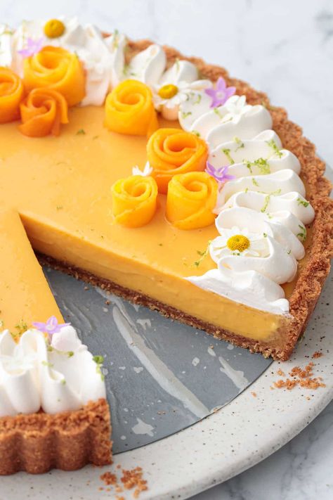 Mango Cream Pie, Coconut Sweetened Condensed Milk, Pirate Food, Mango Tart, 2023 Food, Lime Tart, Lime Pie Recipe, Keylime Pie Recipe, Mango Flavor