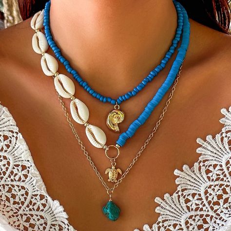 Summer is here! Are you ready for the beach time? Come check out our Bohemian Layered Necklace Set @ www.homartiq.com Enjoy complimentary free shipping worldwide, promised! Summer Jewlery, Multi Layer Necklace Beads, Sea Turtle Necklace, Casual Necklaces, Detailed Necklace, Layered Necklace Set, Turtle Necklace, Multi Layer Necklace, Hippie Necklace