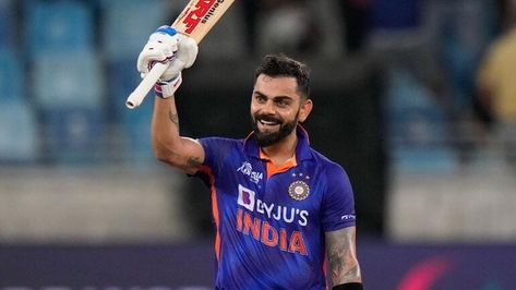 That stunning act came after over 1000 days with the former Indian captain touching the triple figure mark—yes, his 71st international ton Virat Kohli, India