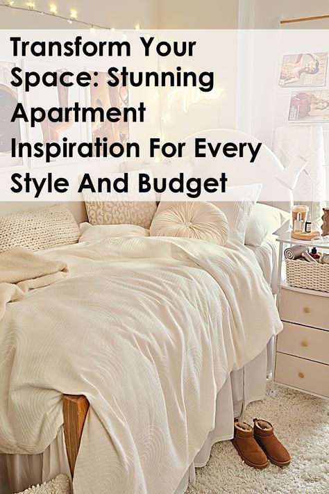 Discover a world of apartment inspiration that caters to every style and budget. Our guide, "Transform Your Space," showcases stunning ideas to elevate your living environment, from chic minimalism to cozy bohemian vibes. Whether you're looking to revamp a small studio or a spacious loft, find creative solutions and innovative designs that make your apartment feel uniquely yours. Embrace your personal style and transform your space today! Cozy Apartments New York, New York City Studio Apartment Aesthetic, Manifesting An Apartment, Manifesting Dream Apartment, Small Studio, Living Environment, Cozy Decor, Apartment Inspiration, Space Saving