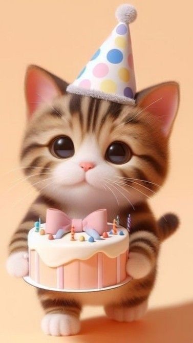 Happy Birthday Guy, Birthday E-card, Restaurants For Birthdays, Dog Drawing Tutorial, Happy Birthday Animals, Happy Birthday Cat, Birthday Cake Decorating Ideas, Nightmares Art, Birthday Greetings Friend