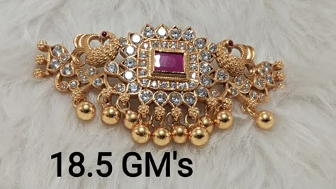 Vadanam Designs Gold, Gold Temple Jewellery, Gold Bridal Necklace, Choker Necklace Designs, Diamond Mangalsutra, Gold Jewelry Simple Necklace, Beautiful Gold Necklaces, Gold Necklace Indian Bridal Jewelry, Gold Necklace Simple