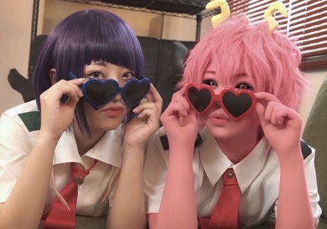 Jiro Cosplay, Kyoka Jiro, Mina Ashido, We Heart It