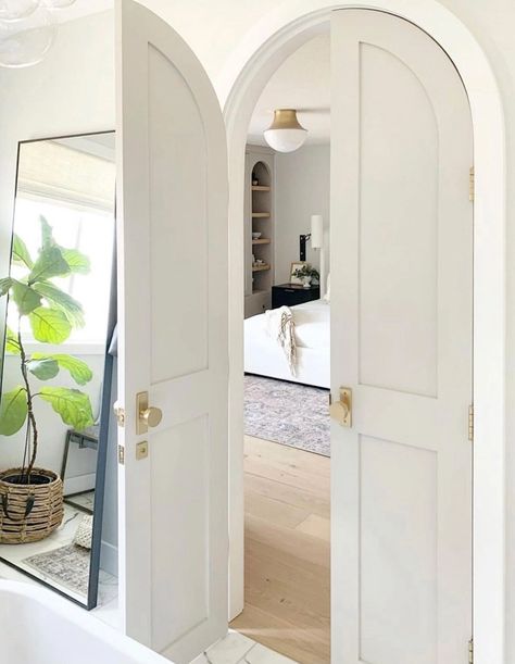 Arched Interior Doors, Arched French Doors, Arched Interior, Arch Doors, Arched Doorway, Arch Door, Arch Doorway, Arch Interior, Arched Doors