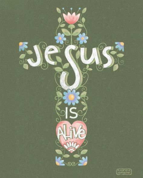 Resurrection Sunday Wallpaper, Easter Jesus Resurrection, Wedding Garden Decorations, Word Pictures Art, Karla Dornacher, Serenity Prayer Wall Art, Risen Christ, Jesus Easter, Bible Journaling Supplies