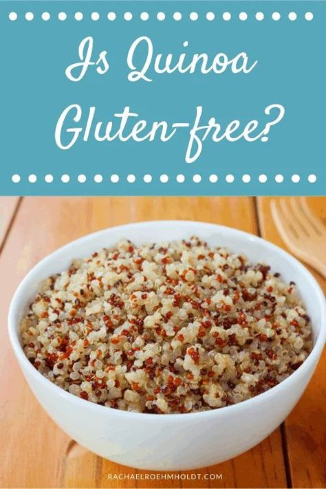 Is quinoa gluten-free? If you follow a gluten-free diet, you may have been wondering if this food is safe for you to eat. Find out in this post. Dairy Free Quinoa Recipes, Gluten Free Quinoa Recipes, Quinoa Health Benefits, What Is Quinoa, Quinoa Benefits, Healthy Eating Breakfast, Turmeric Health, Dinner Desserts, Dairy Free Diet