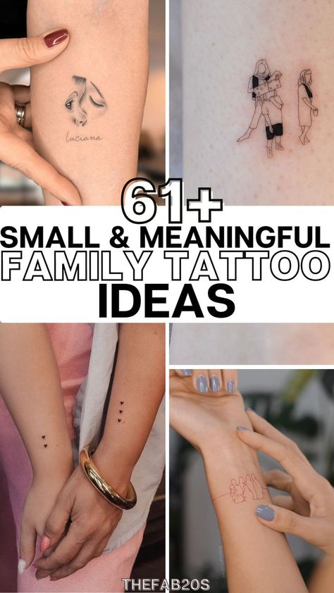 Discover 61+ small meaningful family tattoos that offer a powerful way to express your love and connection. From delicate symbols to intimate initials, find the perfect design that captures the essence of family in a subtle yet profound way. Meaningful Family Tattoos, Symbol For Family Tattoo, Love Symbol Tattoos, Tattoos Tiny, Unique Small Tattoo, Family Symbol, Family Tattoo Designs, Family Tattoo, Bad Tattoos